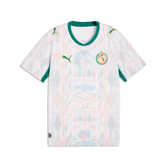 PUMA Senegal Home Mens Soccer Jersey 2026 White Green
