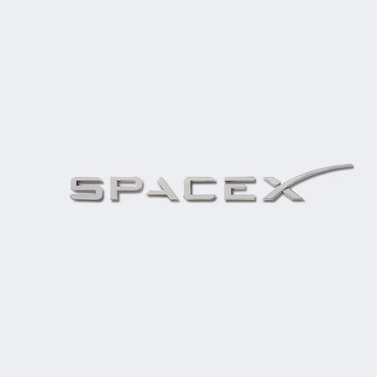 SPACEX CAR EMBLEM