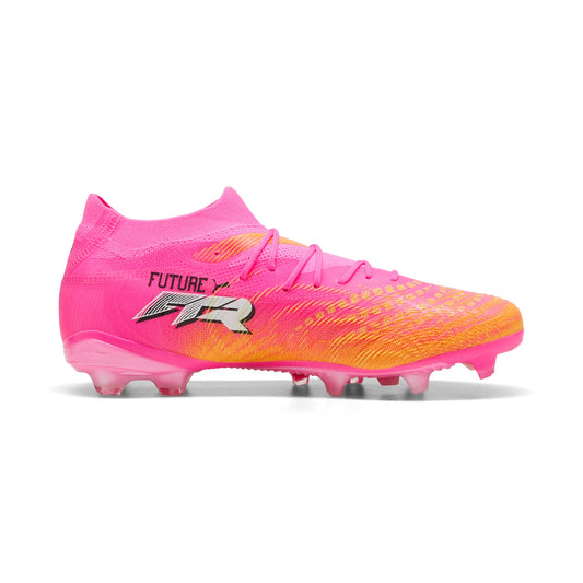 PUMA Future 9 Match FG AG Firm Ground Artificial Ground Mens Soccer Cleats Pink Aqua White