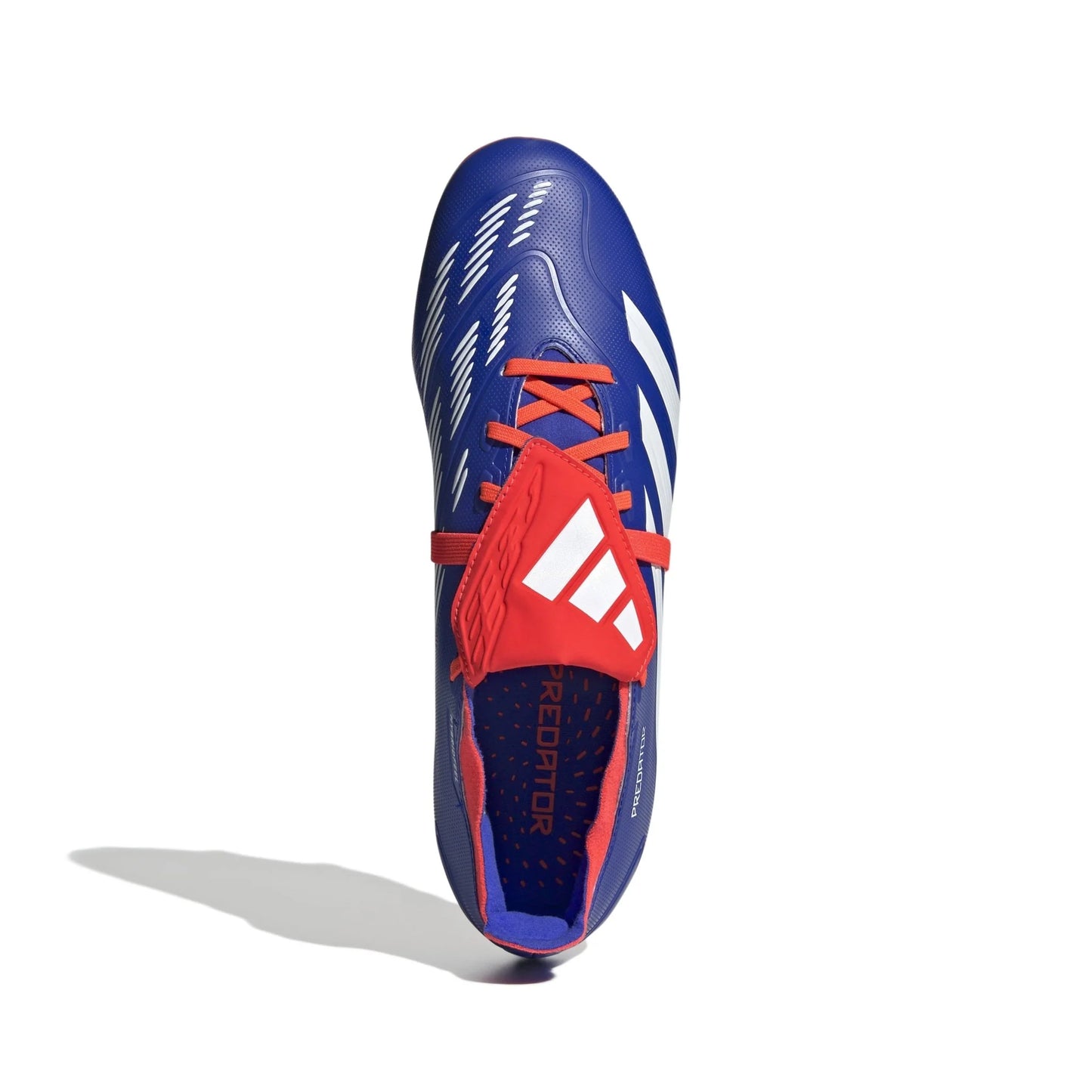 adidas Predator League FT FG Firm Ground Cleats Lucid Blue White Solar Red