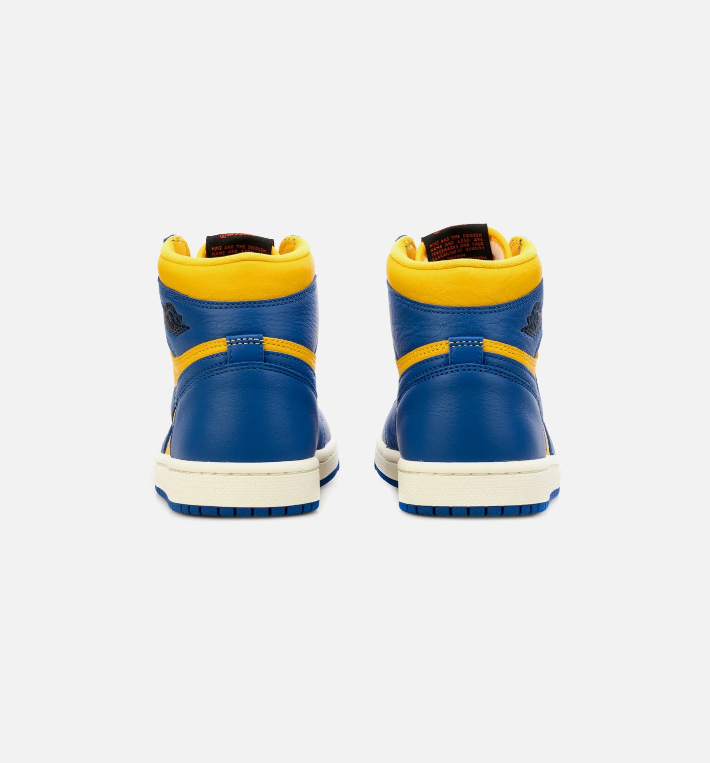 Air Jordan 1 High OG Reverse Laney Womens Lifestyle Shoe Yellow Blue