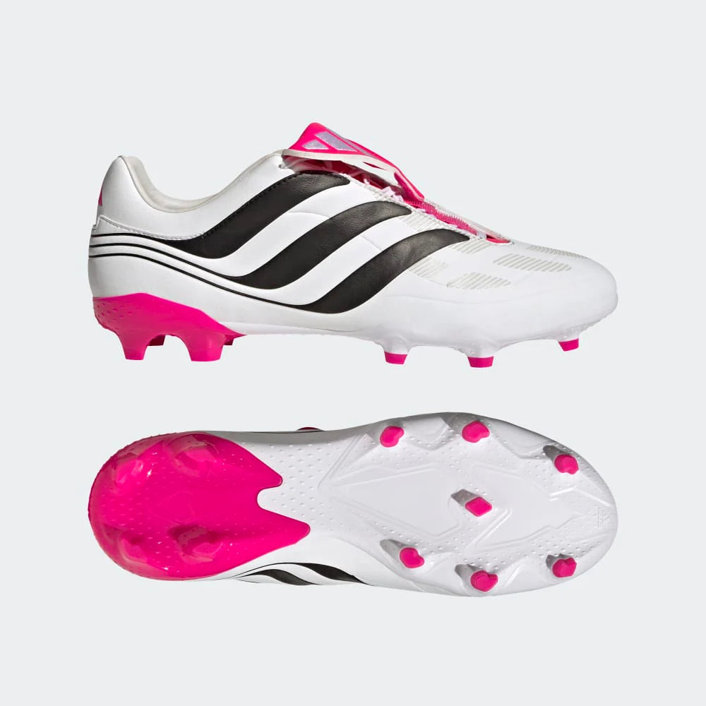 adidas Predator Precision3 FG Firm Ground Soccer Cleats White Black