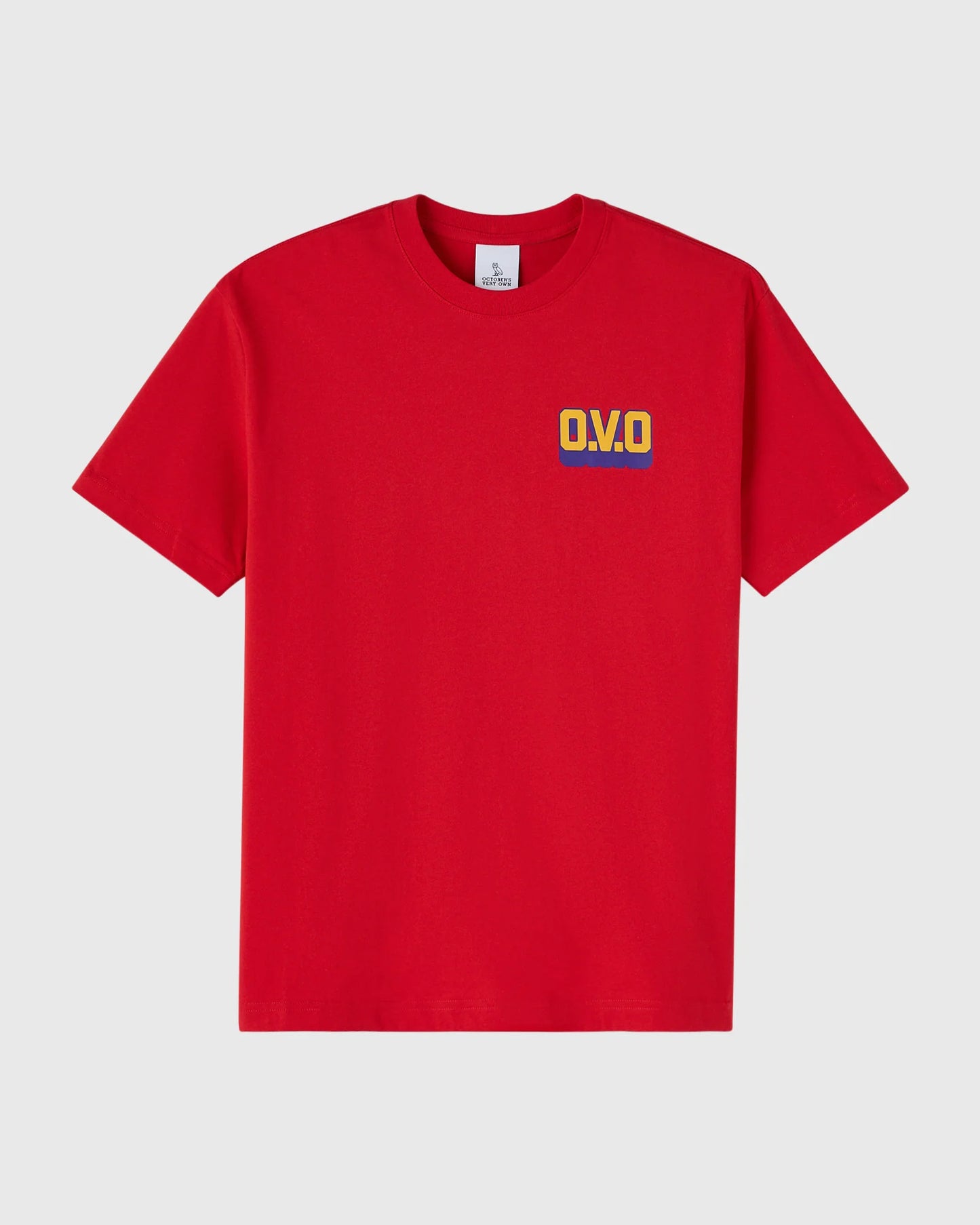 Circle Wordmark Tee Red