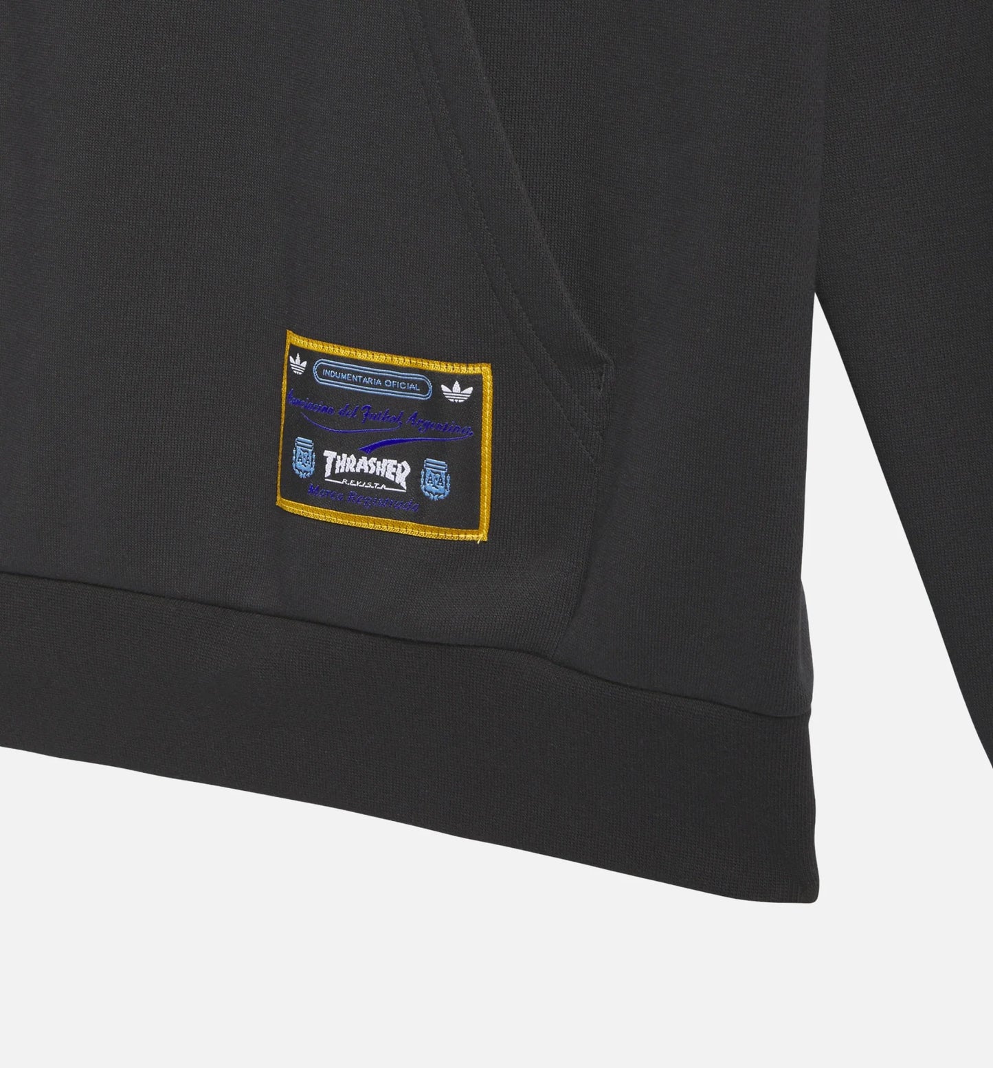 Argentina x Thrasher Mens Hoodie Black