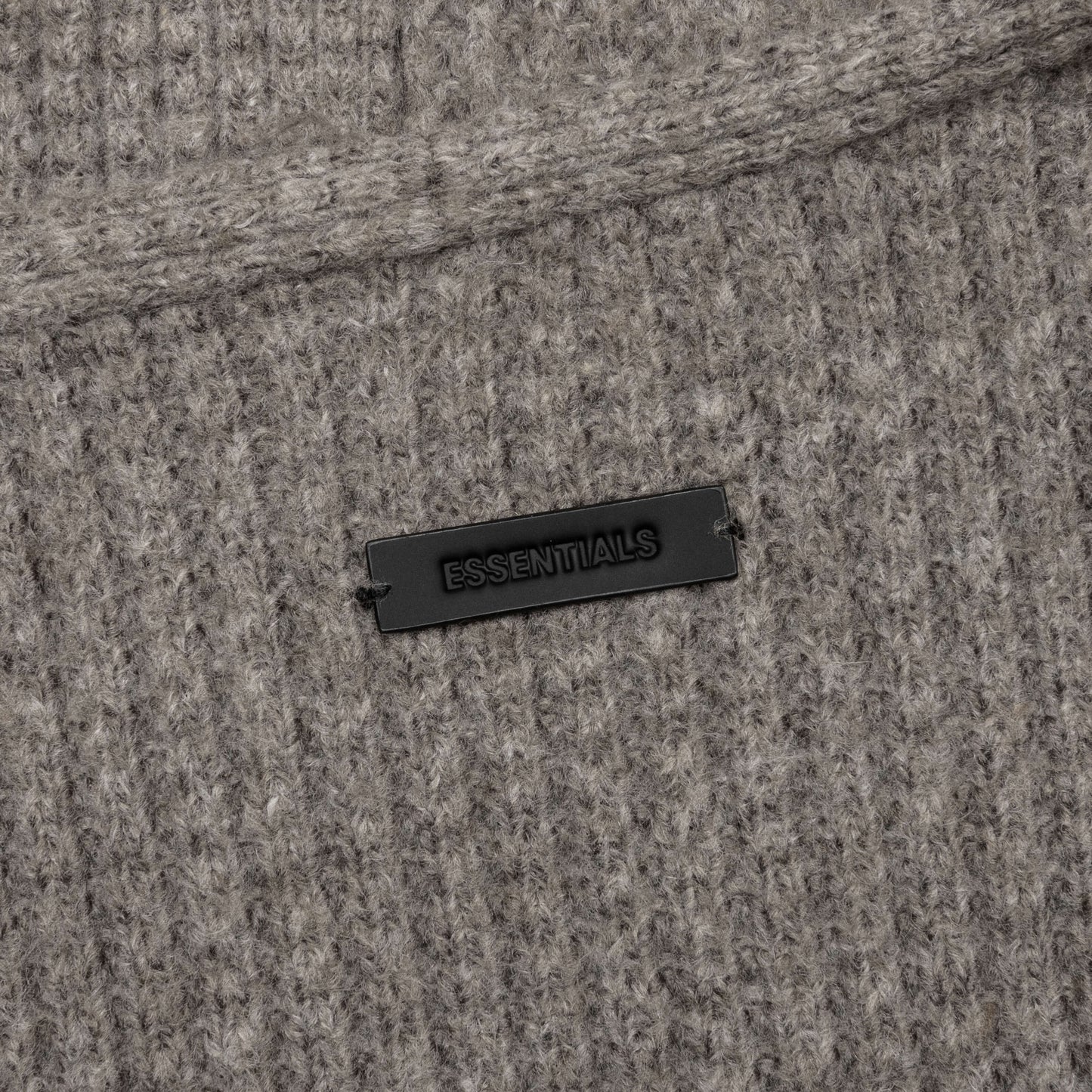 Heavy Waffle Cardigan Heather Gray