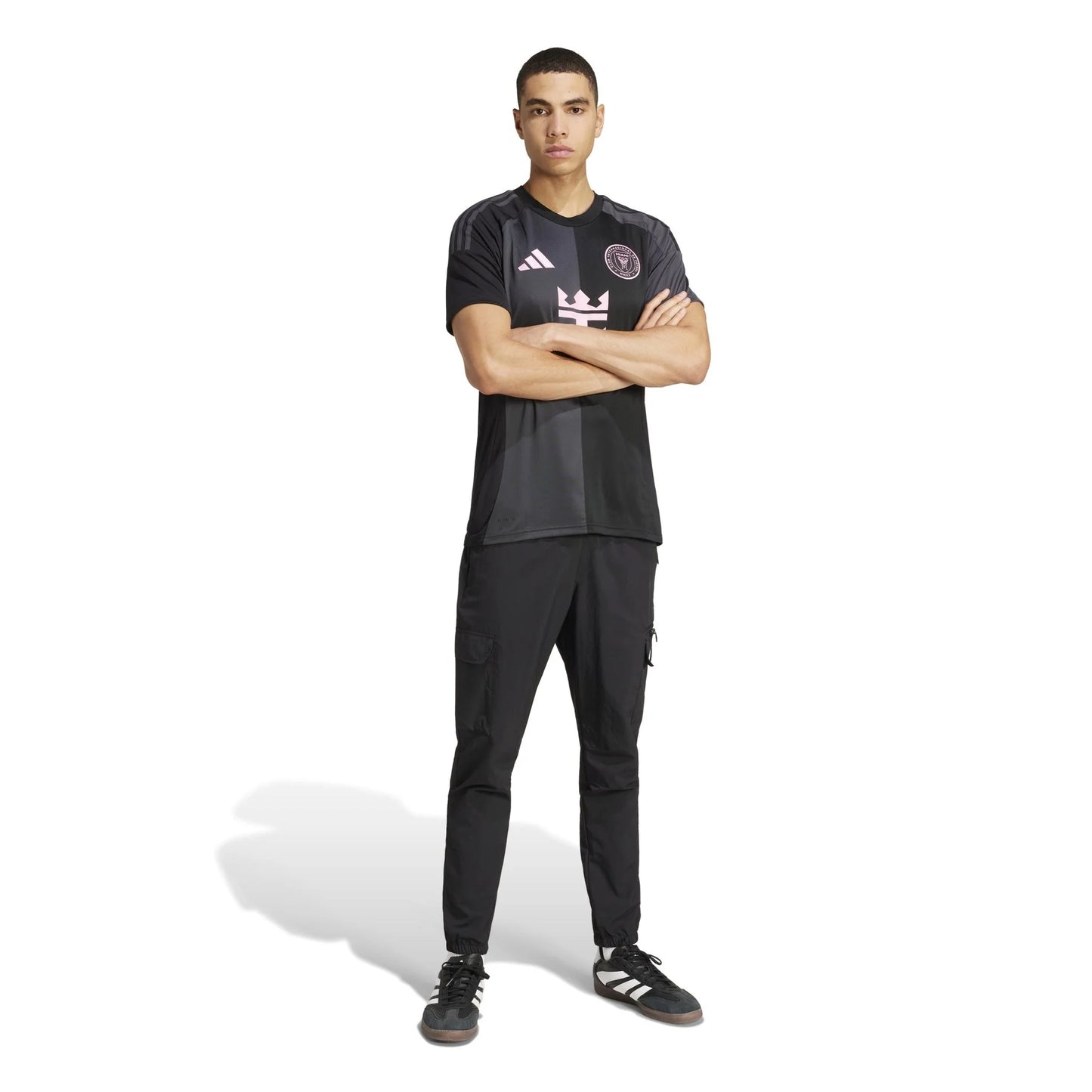 adidas Mens Inter Miami CF Away Jersey 25 26 Black
