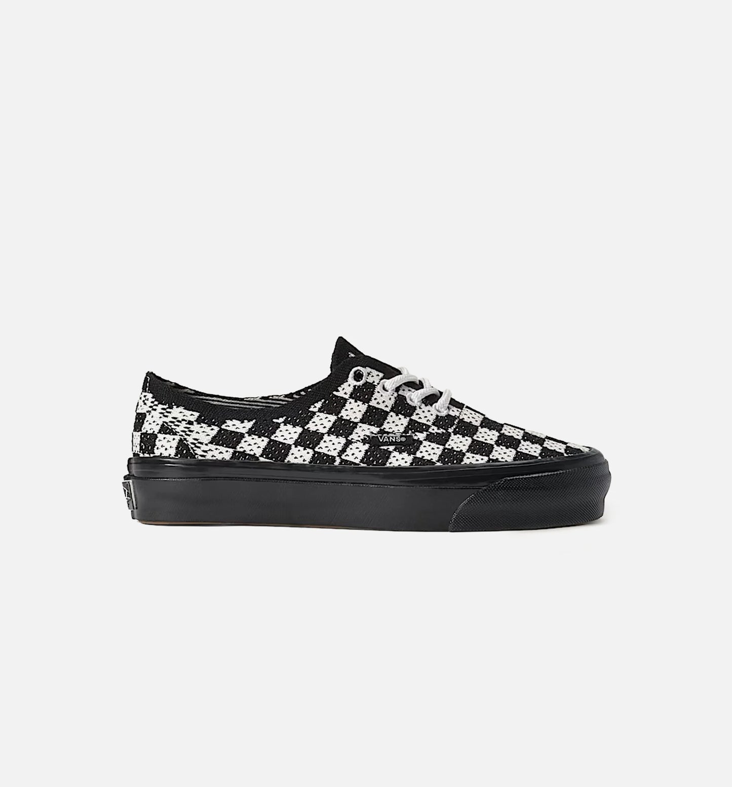 Premium Authentic Checkerboard Mens Lifestyle Shoe Checkerboard Black Marshmallow White