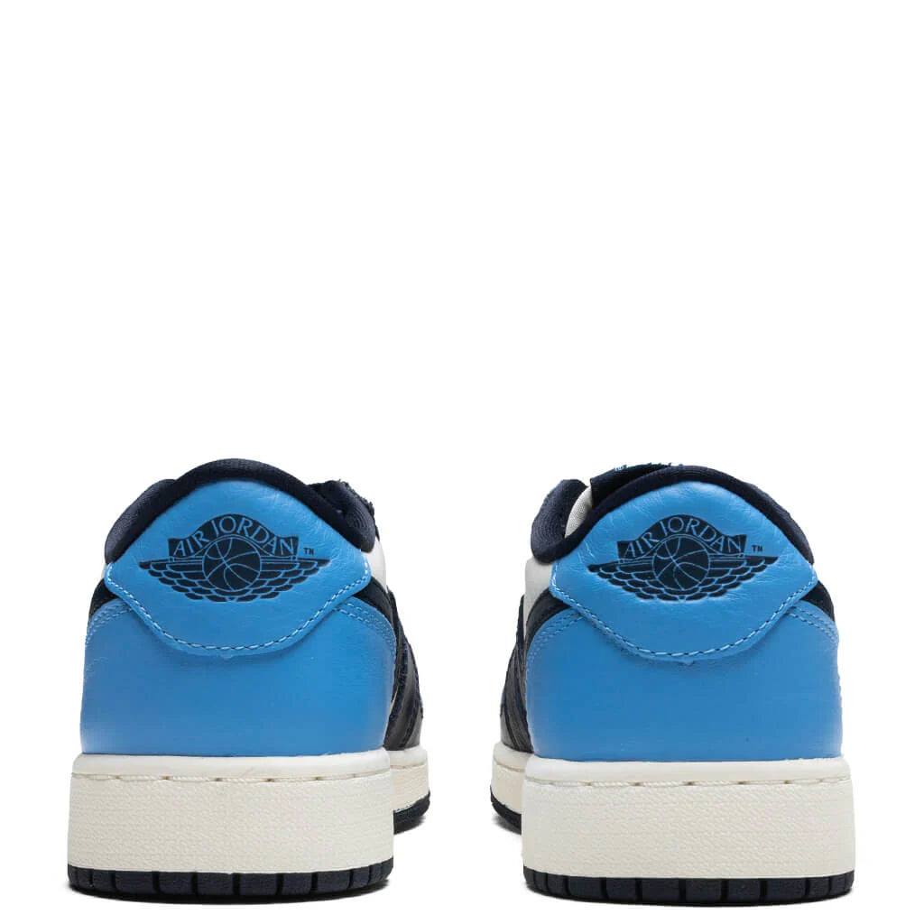 Air Jordan 1 Low OG Obsidian GS Obsidian University Blue Sail