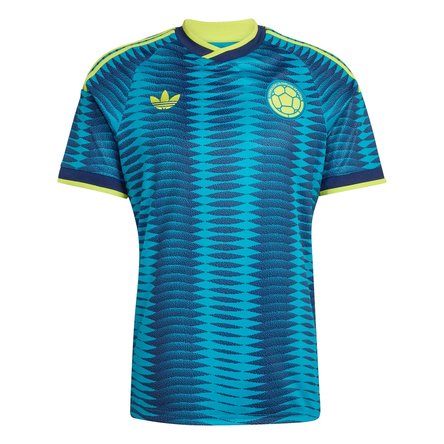 adidas Colombia Away Mens Soccer Jersey 2026 Navy Mistery Petrol