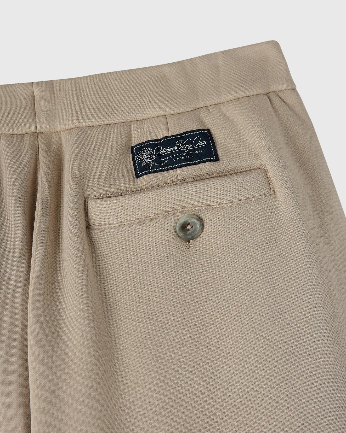 Luxe Fleece Pull On Trouser Sandstone