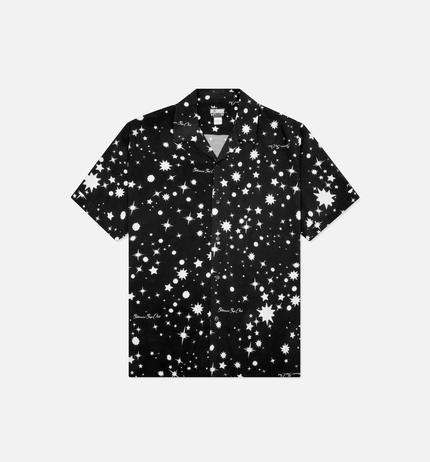 BB Galatica Short Sleeve Woven Mens Shirt Black
