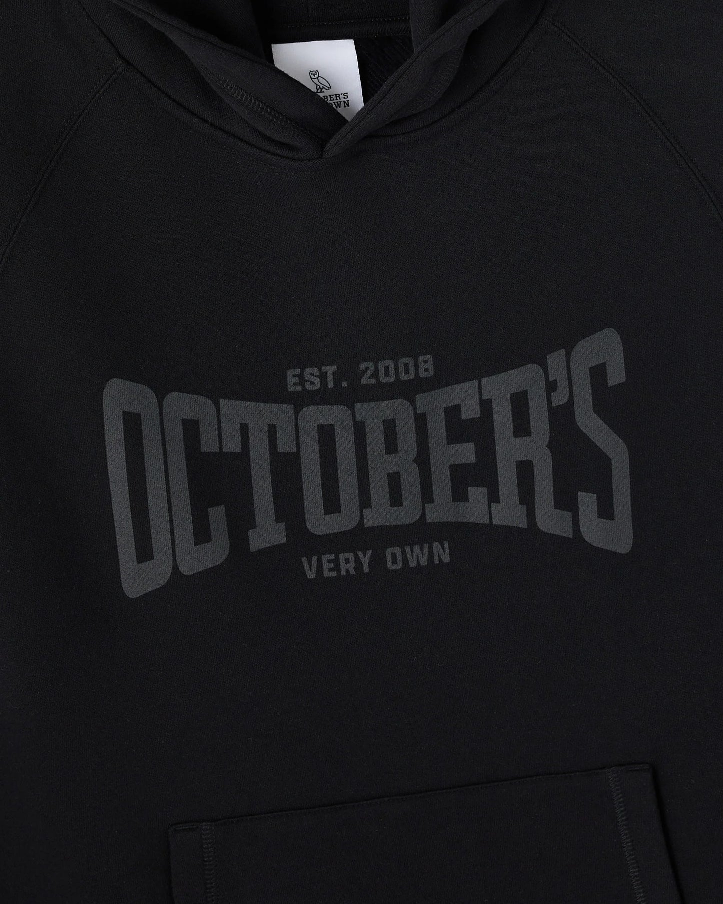 Sleeveless Training Hoodie Black