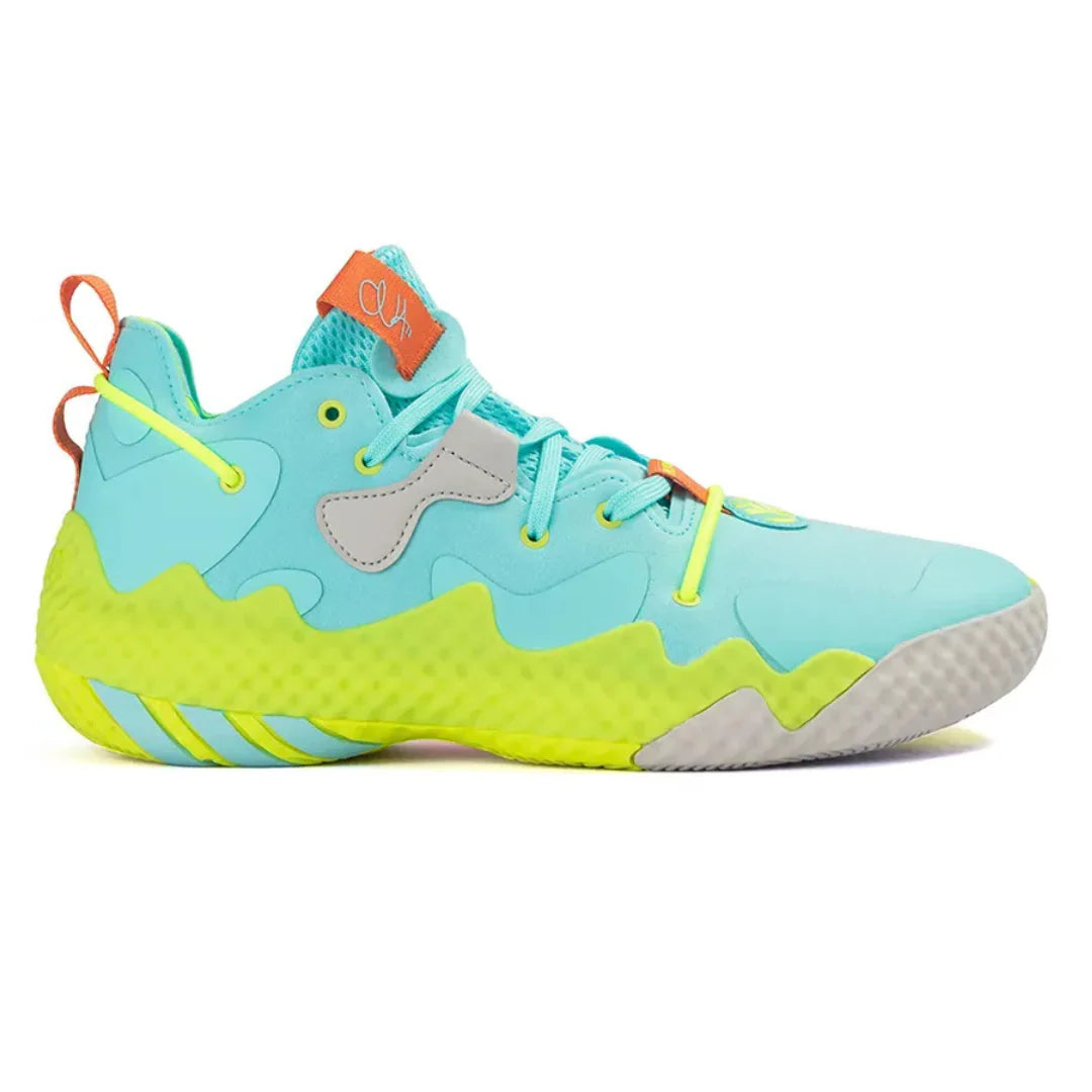 Tênis Adidas Harden Vol 6 Pulse Aqua Solar Yellow