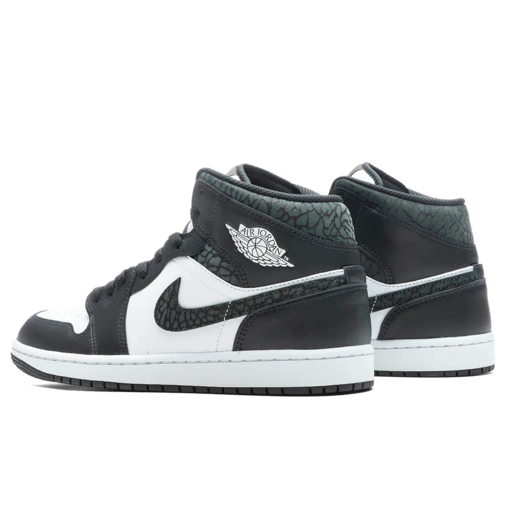 Air Jordan 1 Mid SE Off Noir Black White
