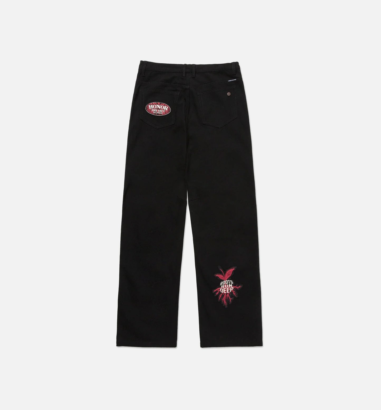 Patch Carpenter Mens Pant Black