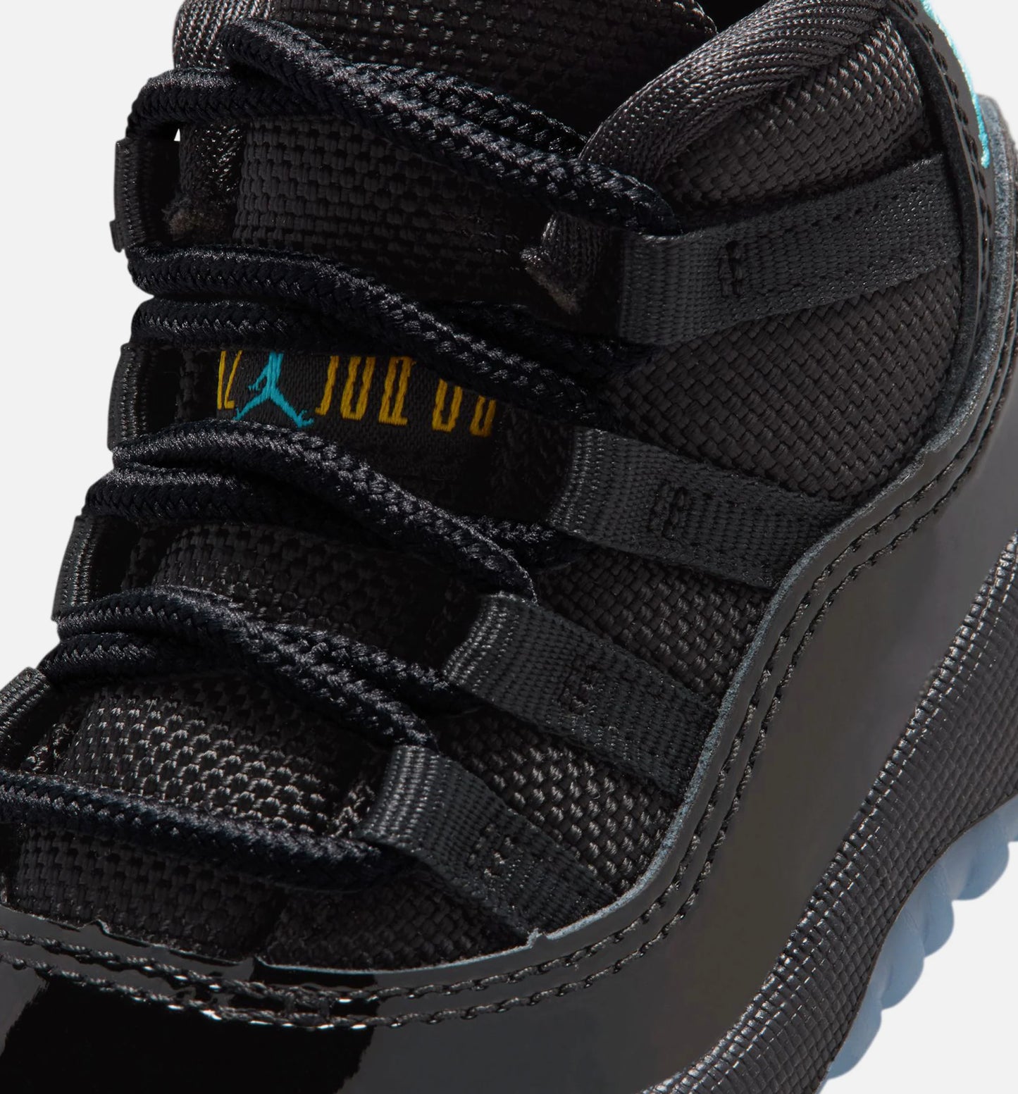 Air Jordan 11 Retro Gamma Infant Toddler Lifestyle Shoe Black Gamma Blue Black Varsity Maize Limit One Per Customer