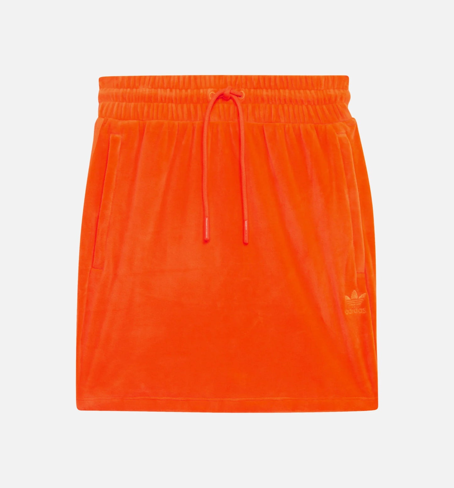 Jeremy Scott Velour Skirt Womens Skirt Orange
