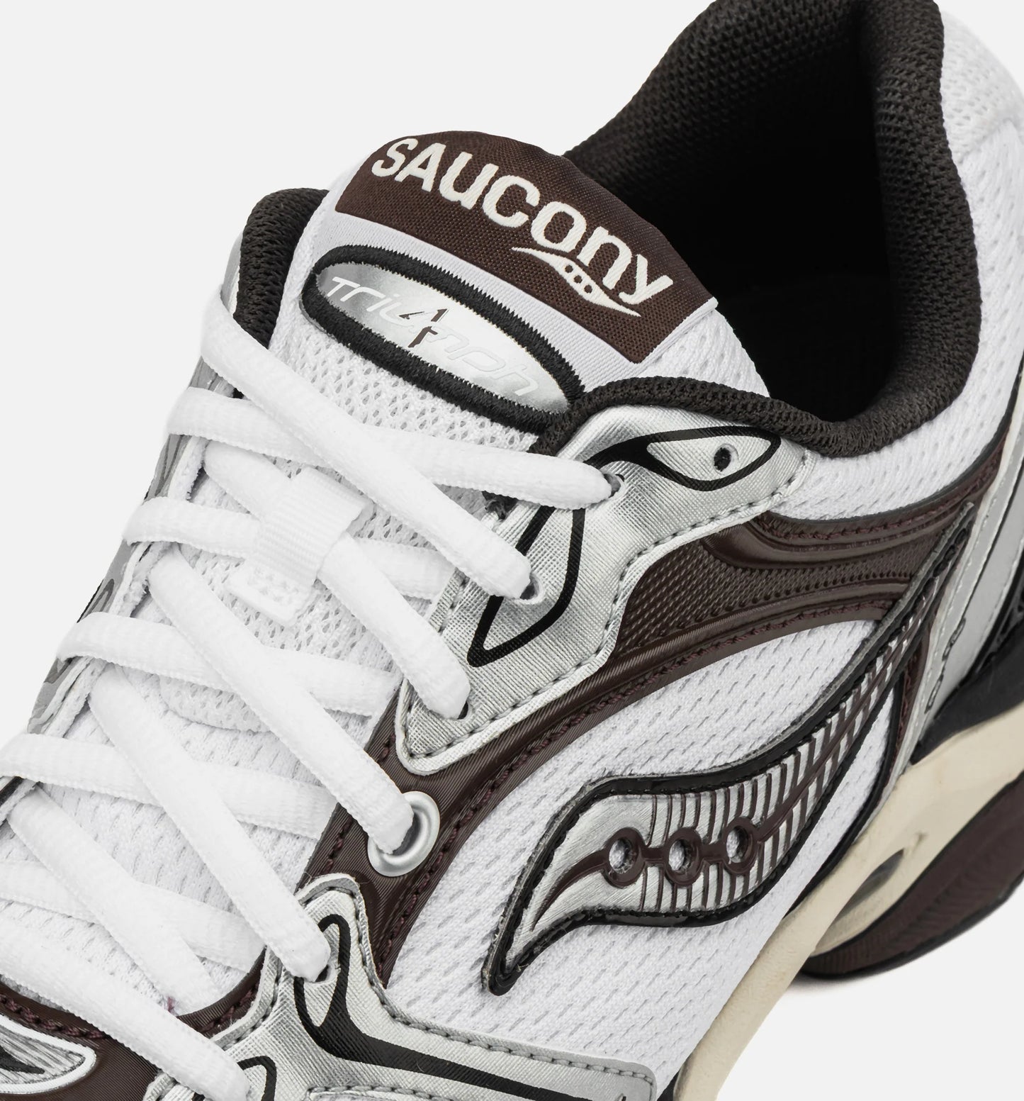 ProGrid Triumph 4 Mens Lifestyle Shoe White Silver Brown