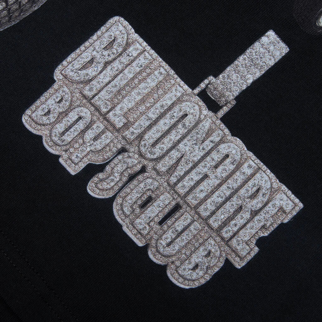 Icy S S Knit Tee Black