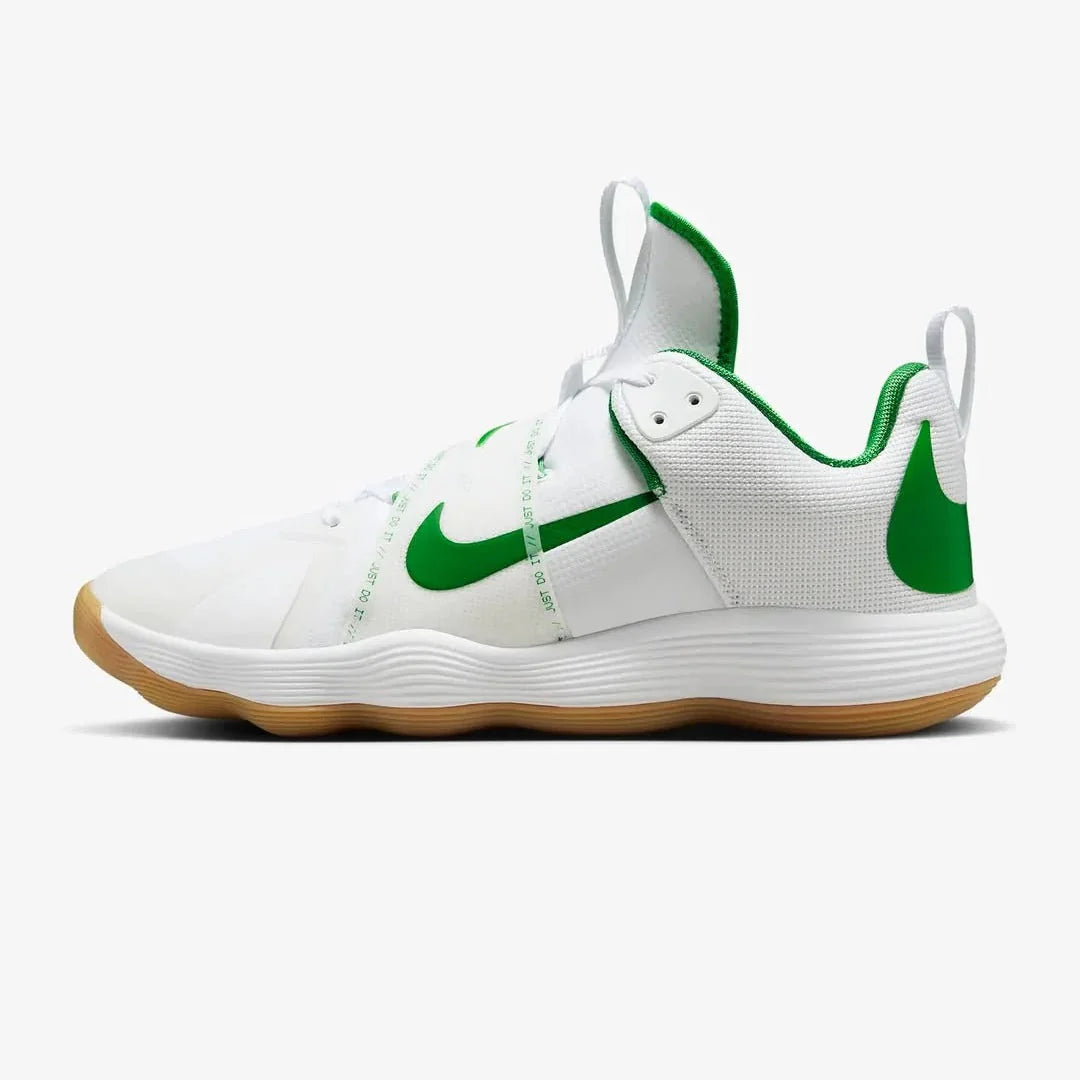 Tênis Nike React HyperSet 1 Vôlei Branco Verde