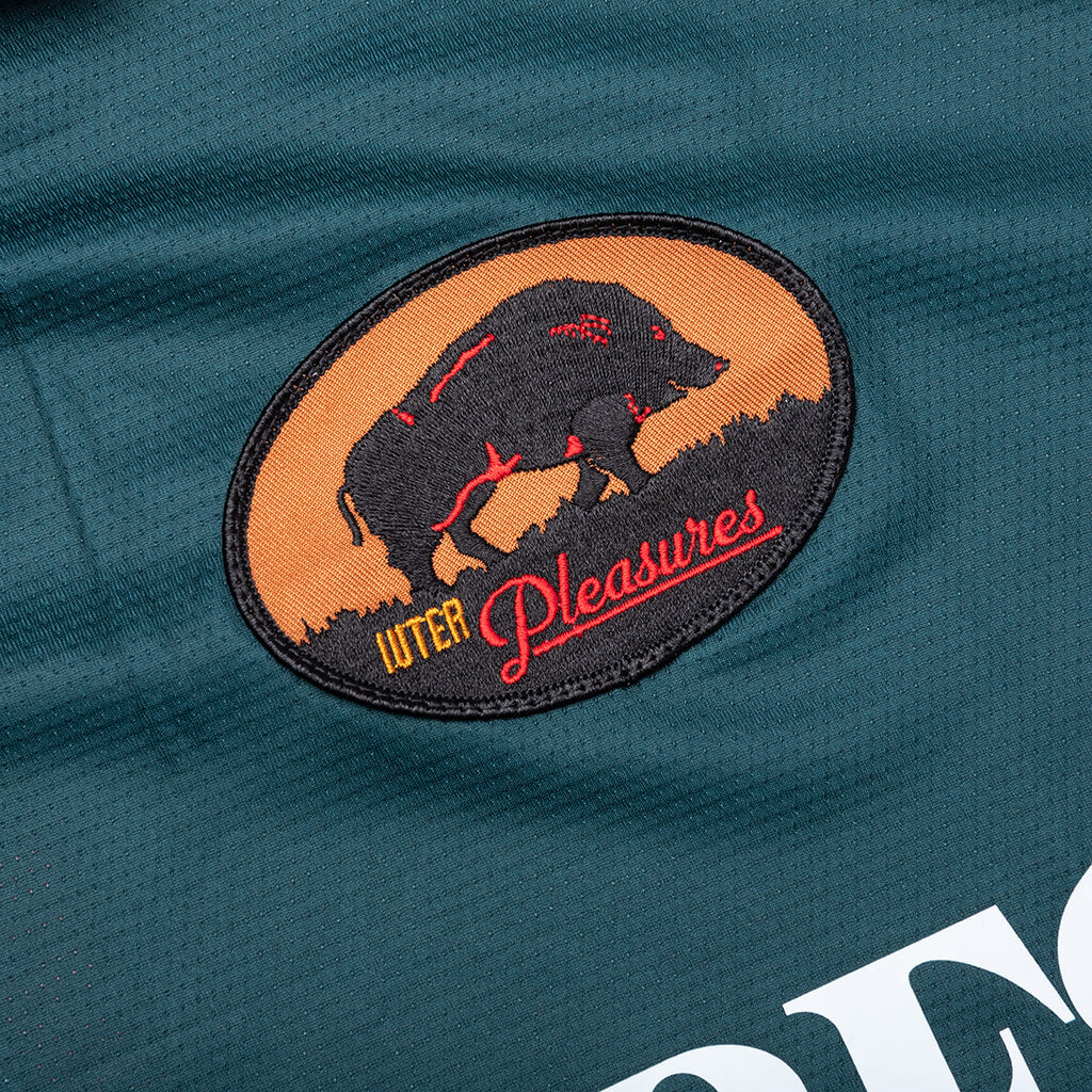 Carlo Soccer Jersey Dark Green