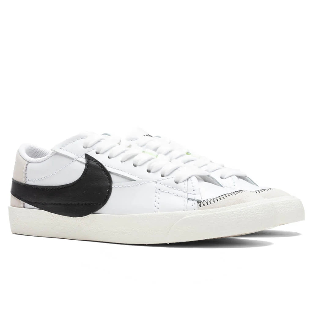 Blazer Low 77 Jumbo White Black Sail
