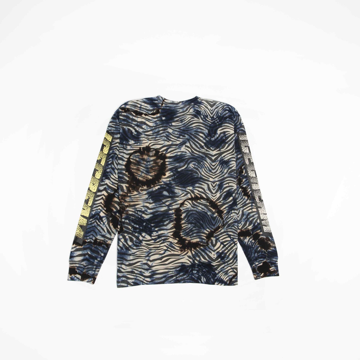 Confetti Long Sleeve Mens T Shirt Blue Black Multi