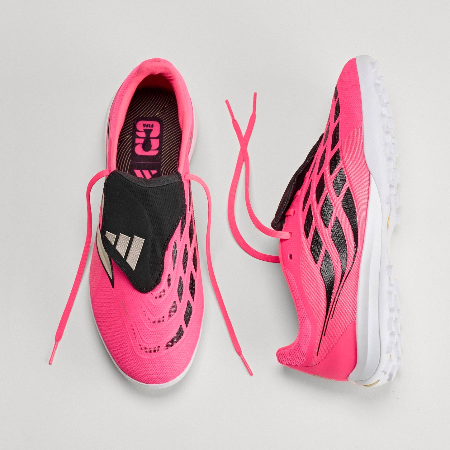 adidas Predator League Fold Over Tongue Turf Mens Soccer Cleats Turquesa