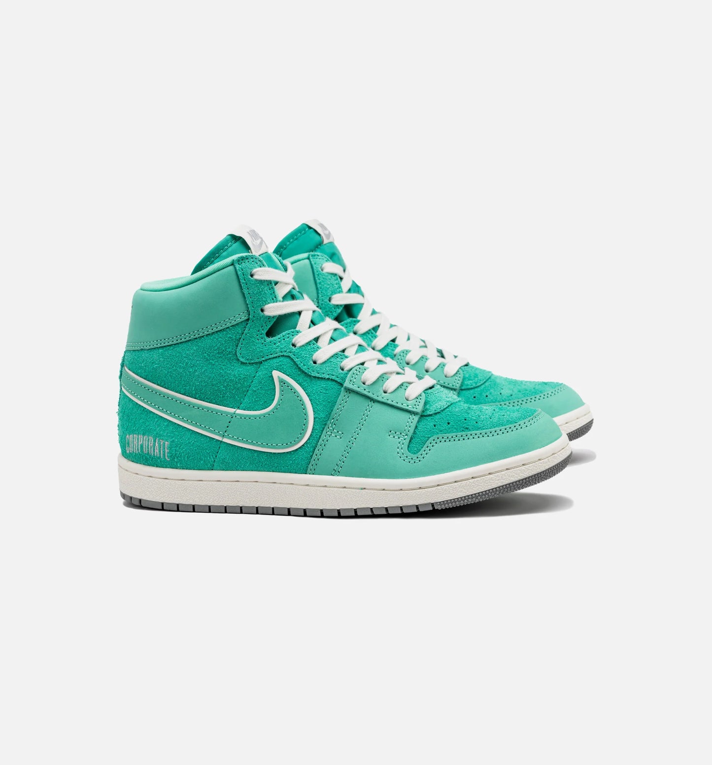 Corporate x Air Ship Light Menta Mens Lifestyle Shoe Light Menta Metallic Silver