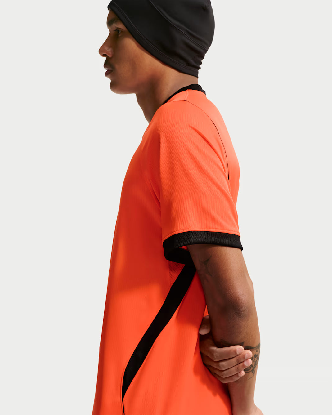 Nike Netherlands Home Mens Jersey 2026 Hyper Crimson Black