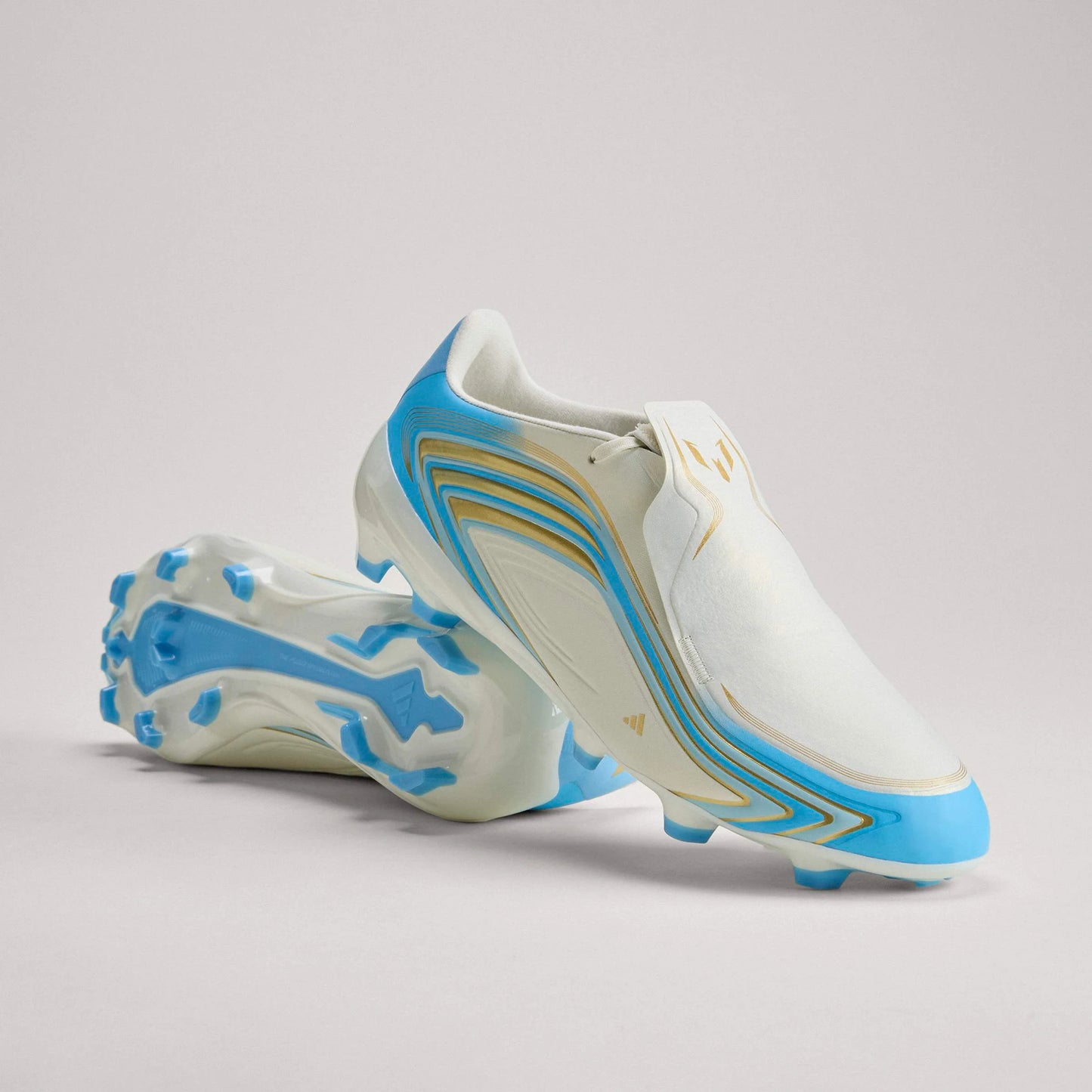 adidas F50 Messi League FG Firm Ground Mens Soccer Cleats Blue