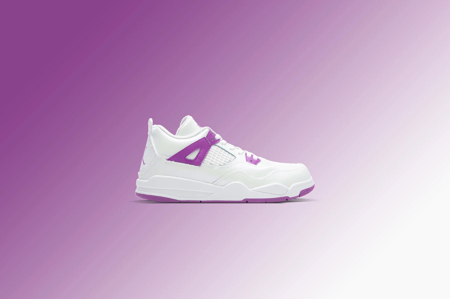 Jordan 4 Retro PS White Hyper Violet