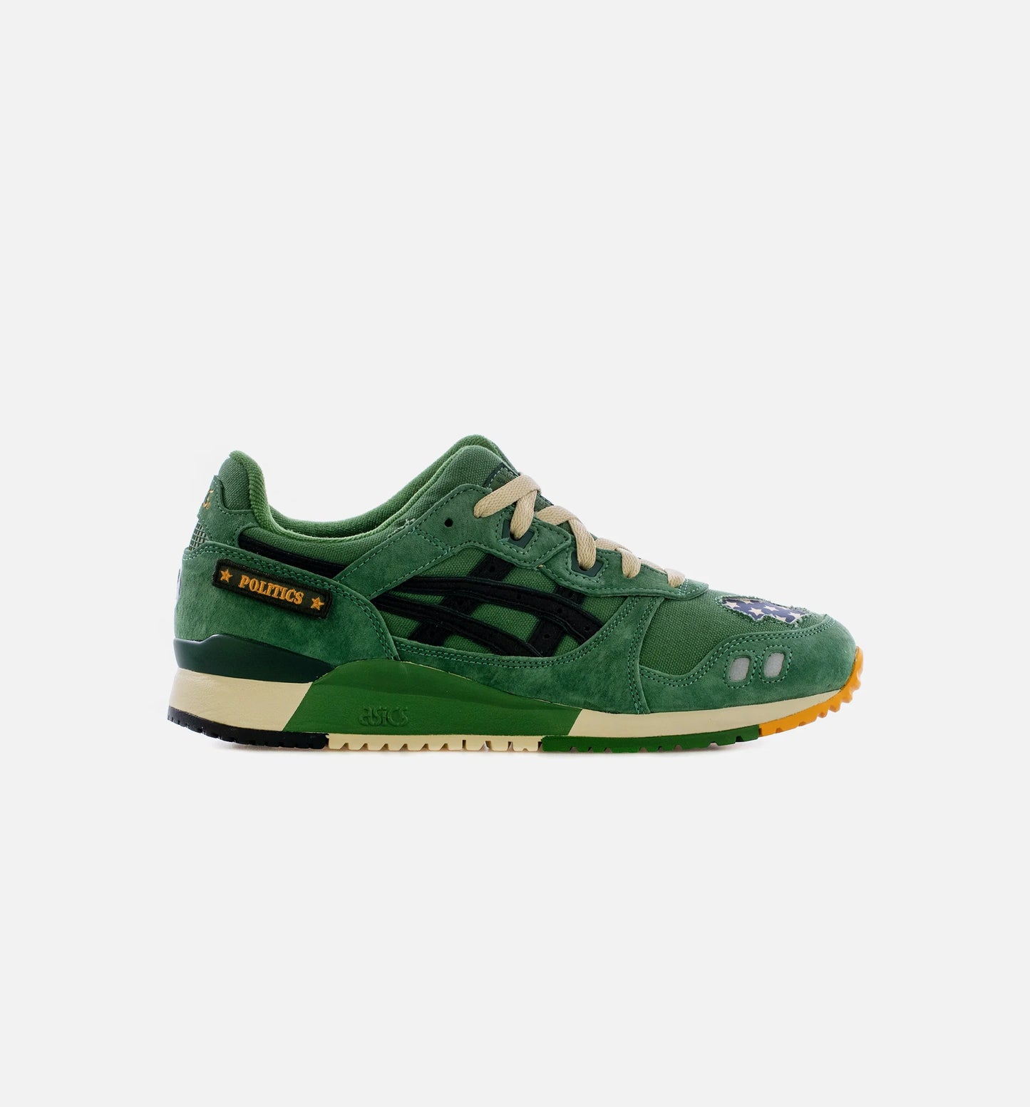 Gel Lyte III Sneaker Politics Mens Lifestyle Shoe Olive Green