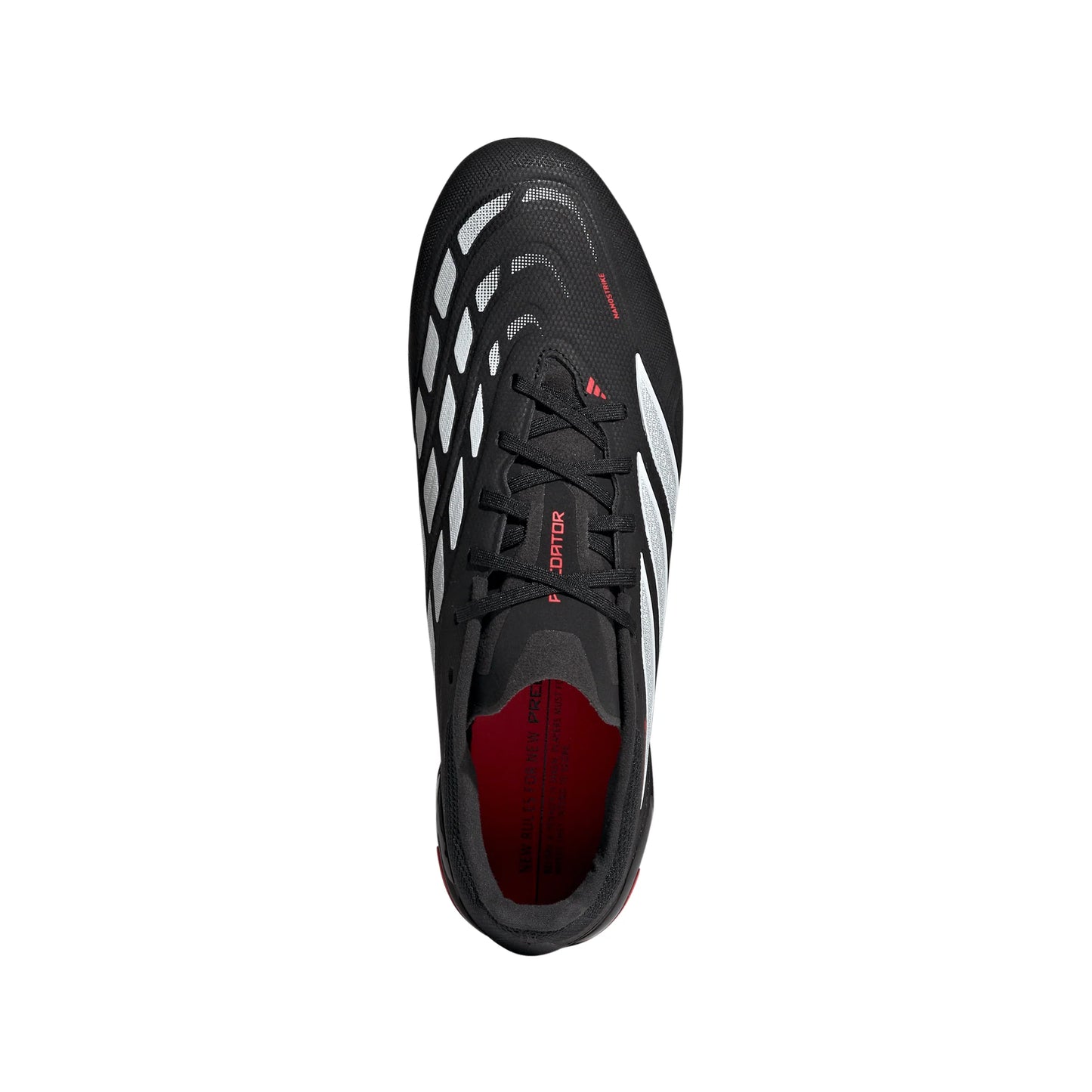 adidas Predator League FG Firm Ground Mens Soccer Cleats Black White Red