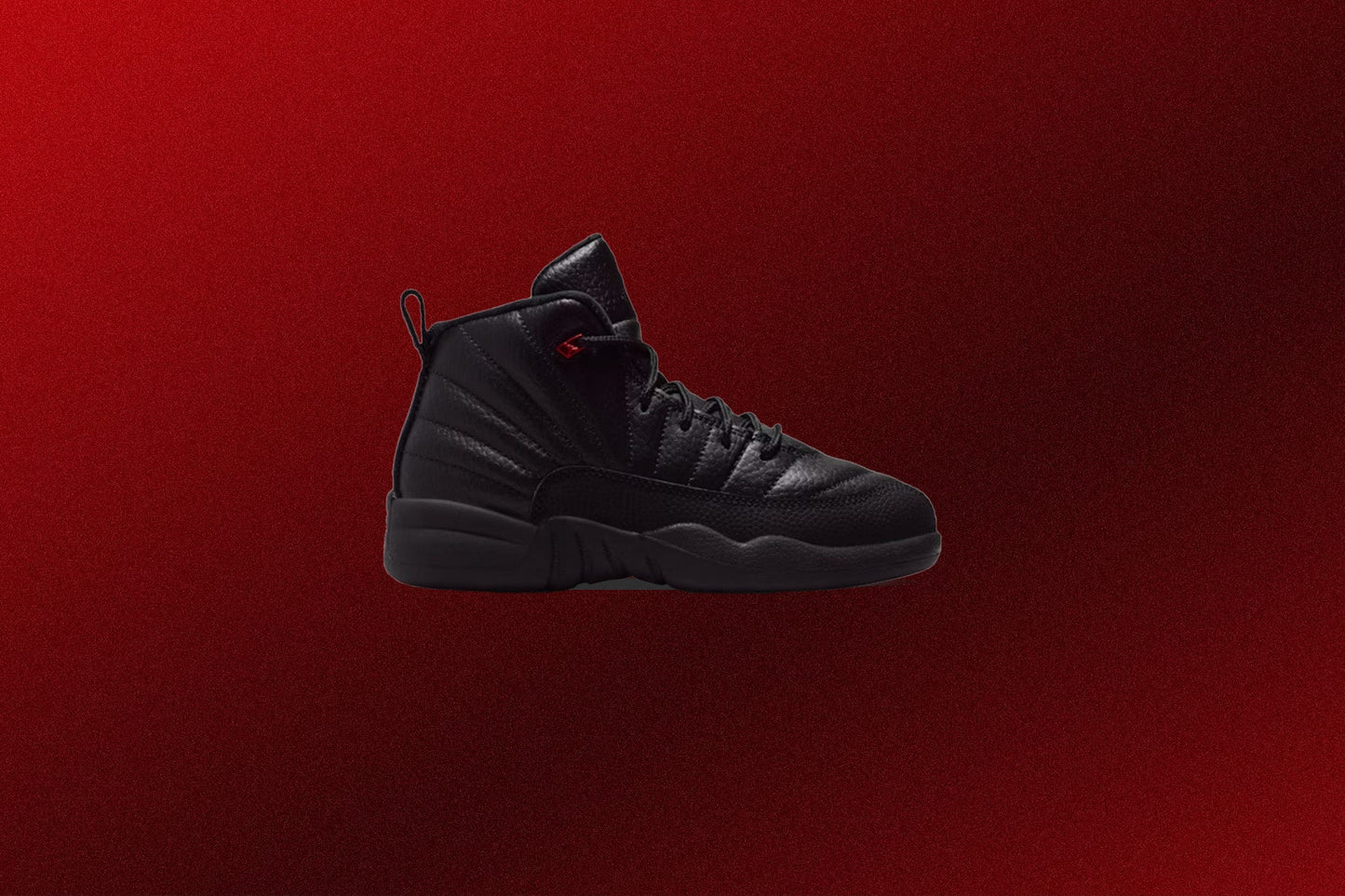 Air Jordan 12 Retro Bloodline PS Black Varsity Red