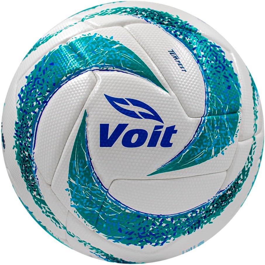 Voit Tempest Fundation Apertura 2023 Match Soccer Ball White Aqua
