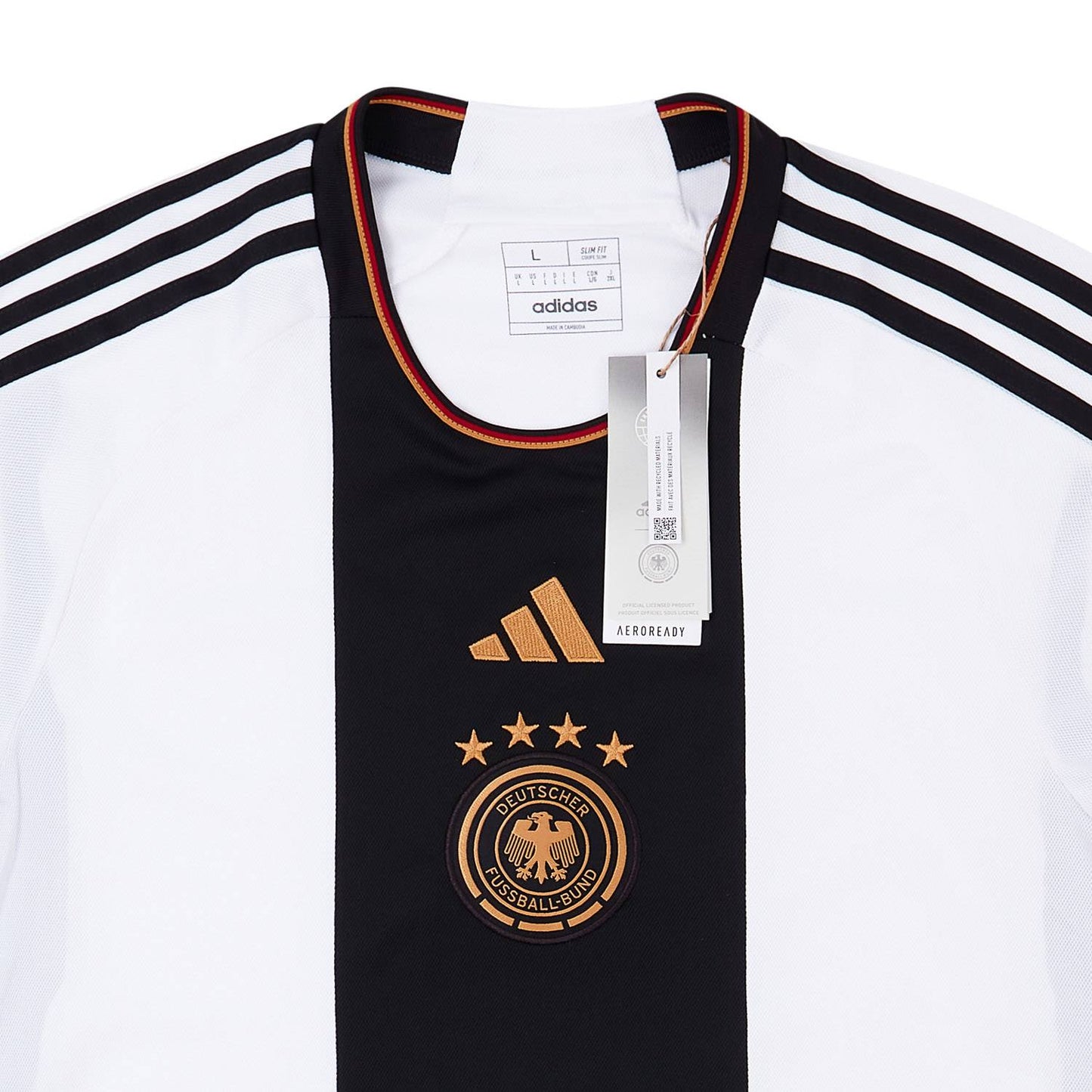 adidas Germany Home Jersey 22 White
