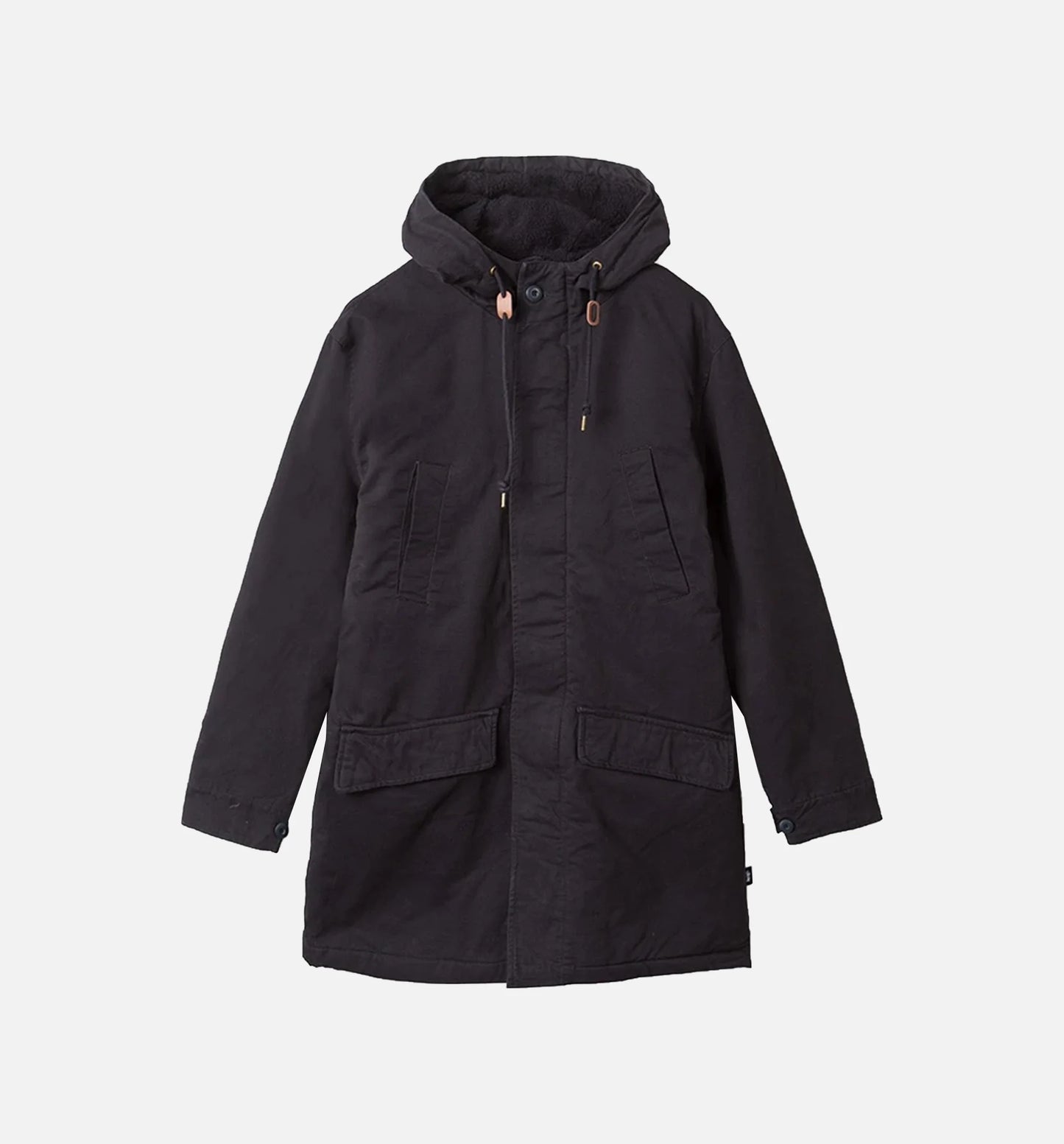 Military Parka Mens Jacket Navy