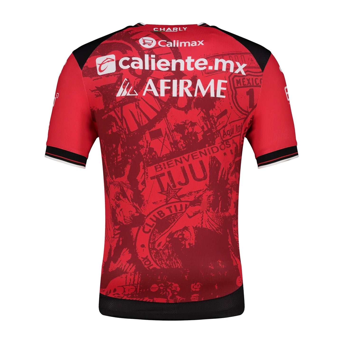 Charly Mens Xolos Home Jersey 2025 Black