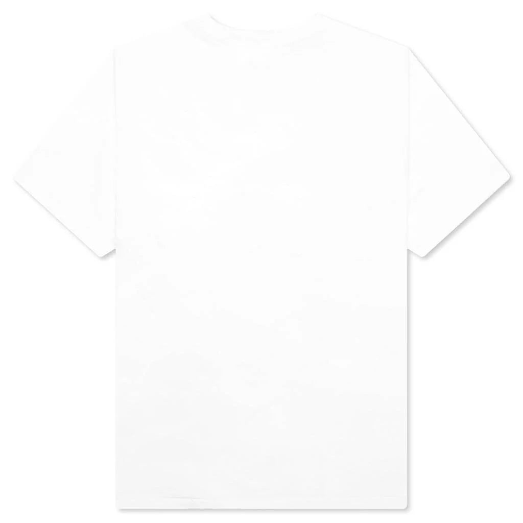 Color Camo College Tee White Navy