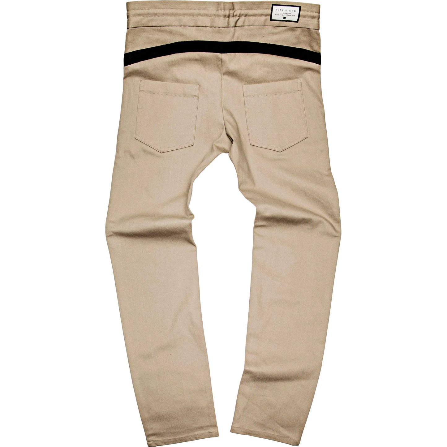 Mason Slim Drawstring Pant Mens Pant Tan