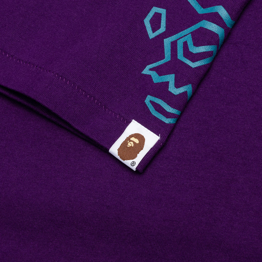 Bape Football Tee Purple