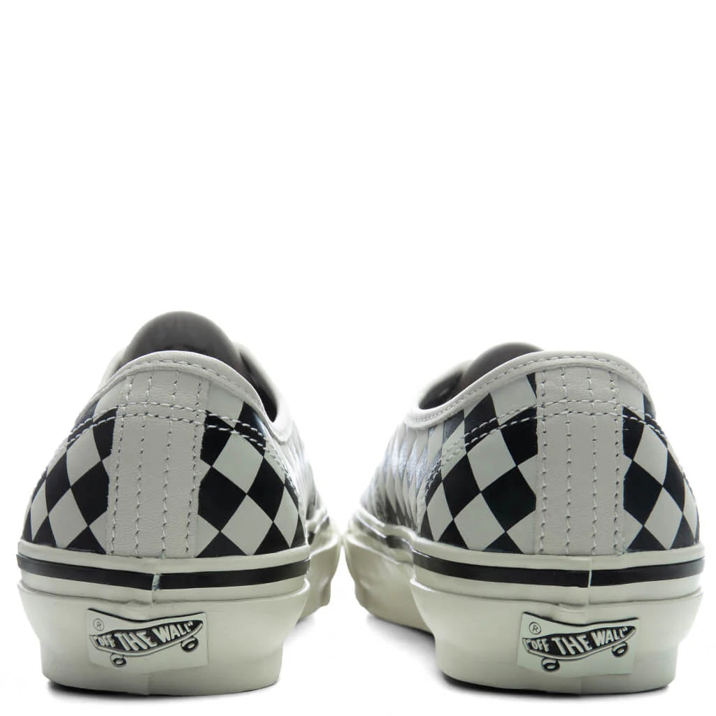 Premium LX Authentic 44 Diamond Checkerboard Black White