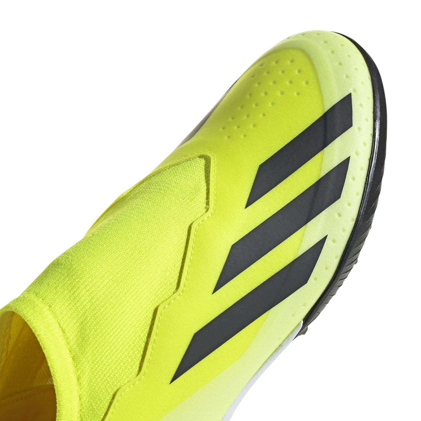 adidas X Crazyfast League Laceless TF Laceless Turf Boots Solar Yellow Black White