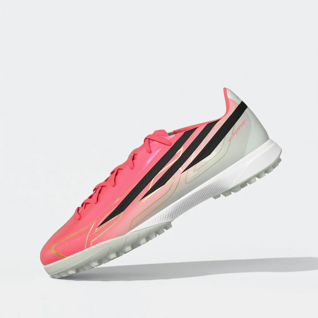 adidas F50 Hyperfast League Turf Mens Soccer Cleats Turquesa Black Gold
