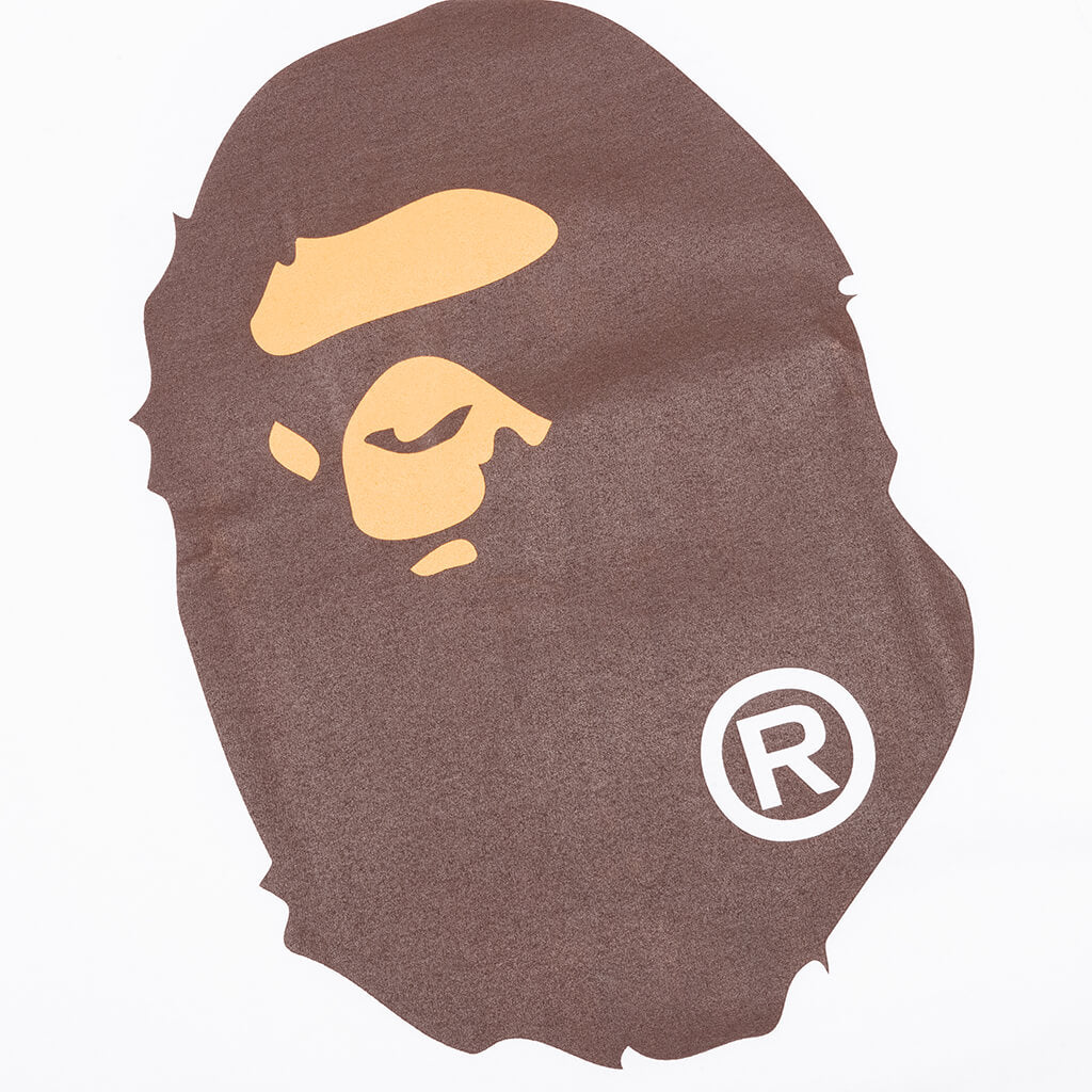 Big Ape Head Tee White