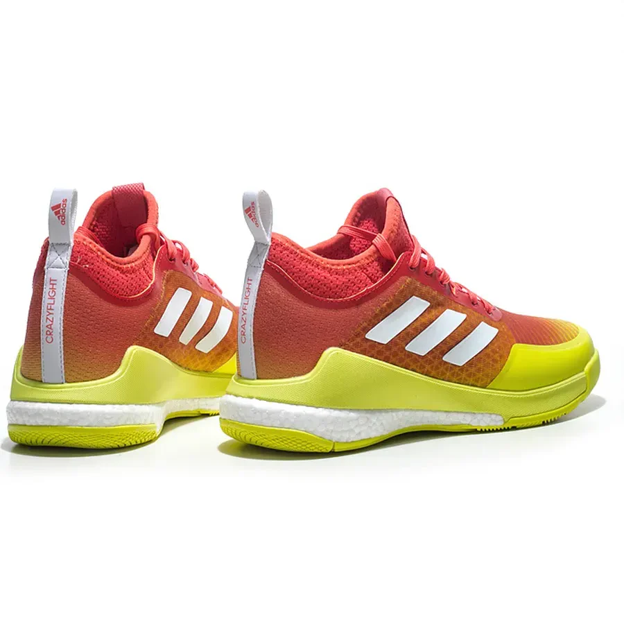 Tênis Adidas Crazyflight Mid Laranja