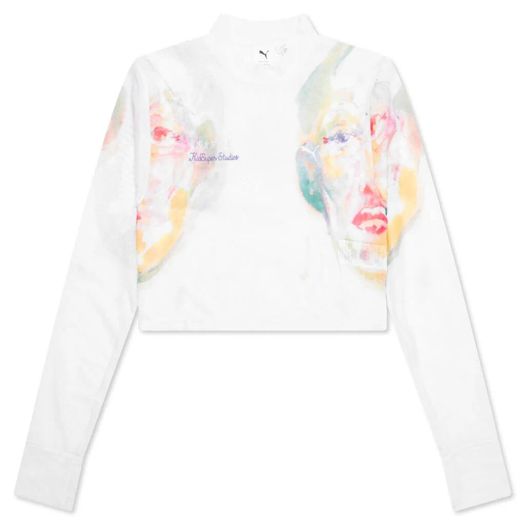 Puma x Kidsuper Womens Longsleeve Sugared Almond