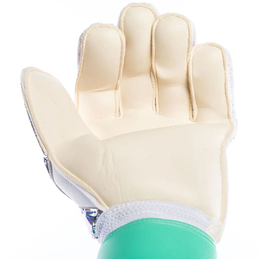 PUMA One Grip 1 RC Illuminate Pack Goalkeeper Gloves Shift Biscay Green