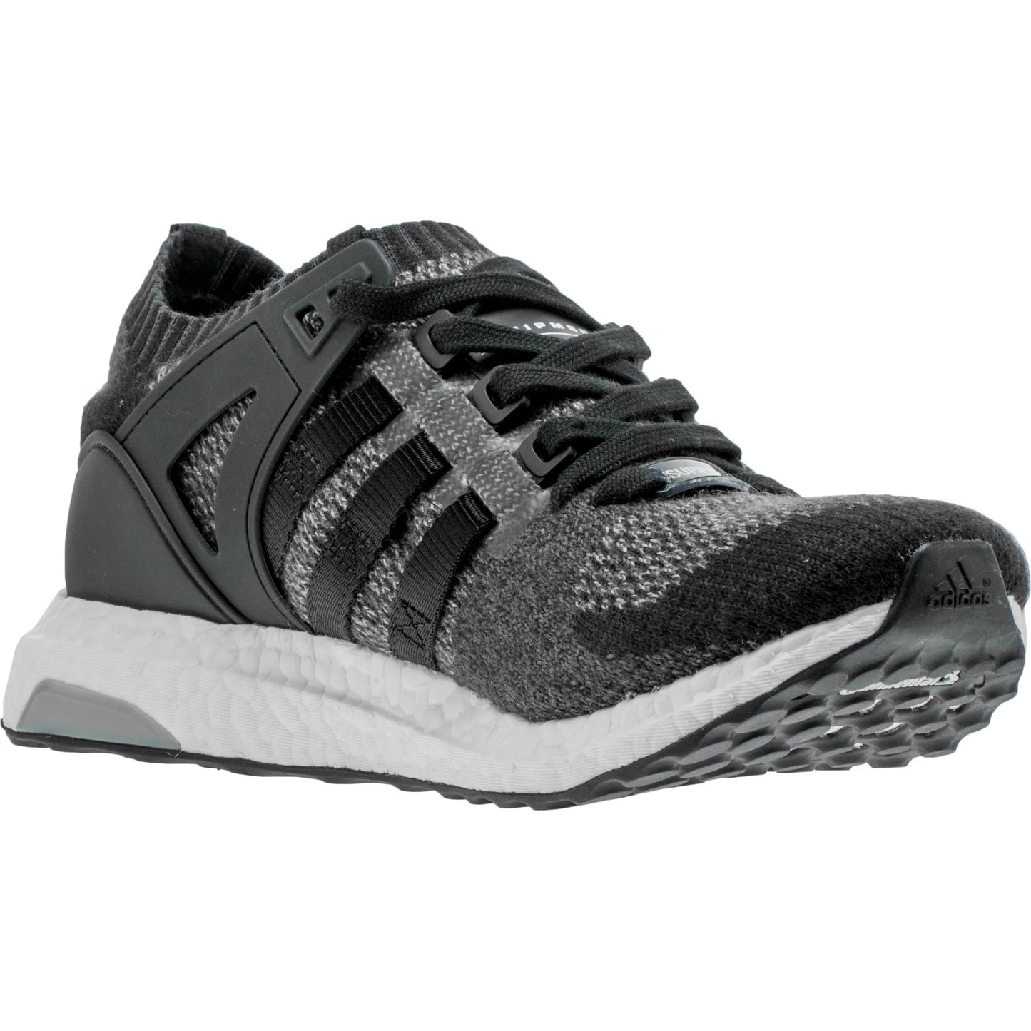 EQT Support Ultra Primeknit Core Black Mens Black Grey